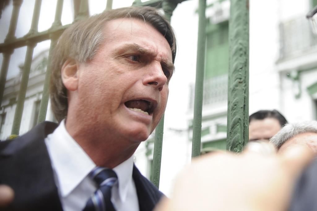 Deputado foi chamado de homofóbico, fascista e racista. | Tânia Rego/Agência Brasil