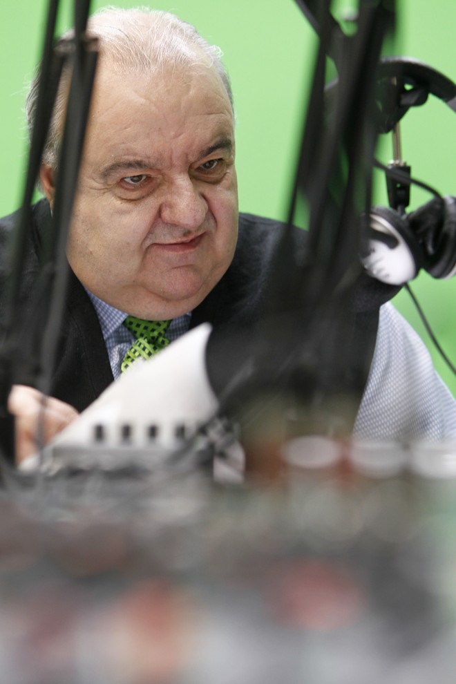 O urbanista Rafael Greca, ex-prefeito de Curitiba é pré-candidato a prefeitura de Curitiba em sabatina nos estúdios da redação da Gazeta do Povo | Antônio More/Gazeta do Povo