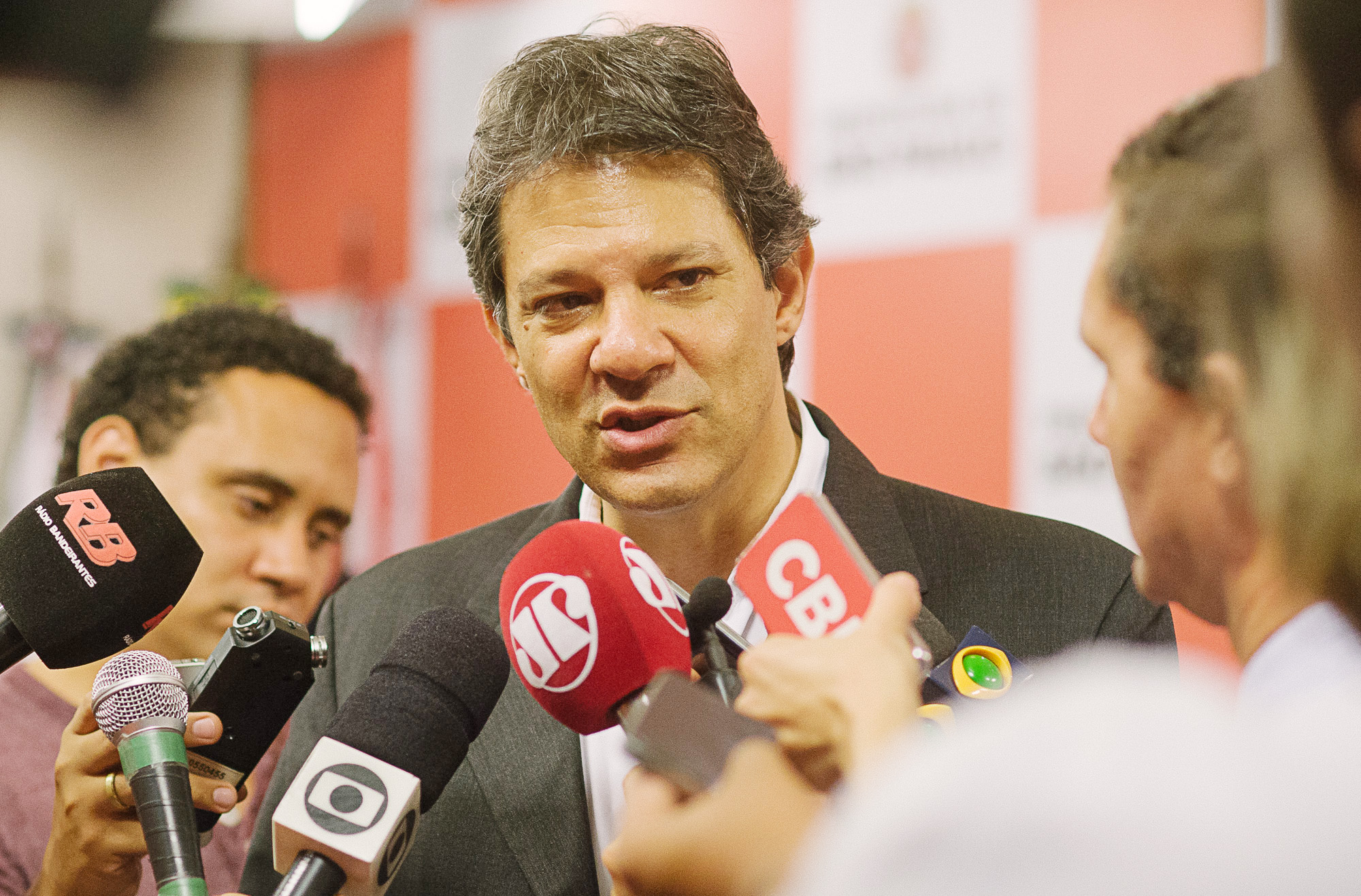 Prefeito de São Paulo Fernando Haddad: mensagens interceptadas pela Operação Lava Jato. | Leon Rodrigues/Secom