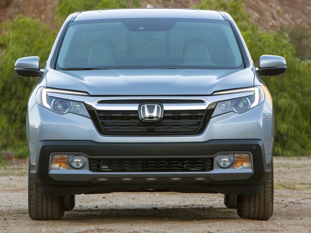 Novo utilitário da Honda deve trazer um design frontal semelhante ao da nova picape Ridgeline, apresentada no Salão de Detroit. | Honda/Divulgação