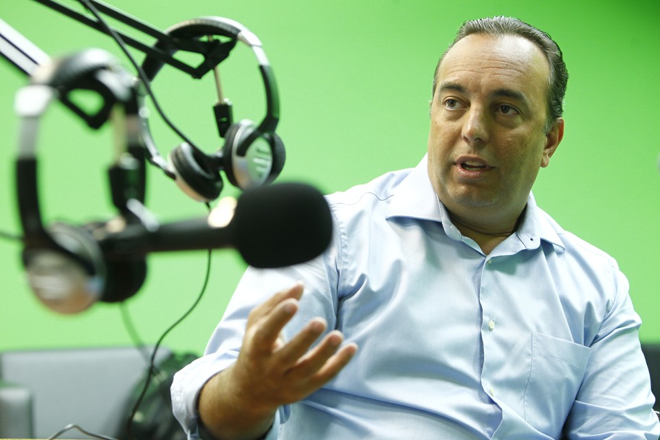 Fernando Francischini tenta confirmar sua candidatura a prefeito de Curitiba. | Antônio More/Gazeta do Povo