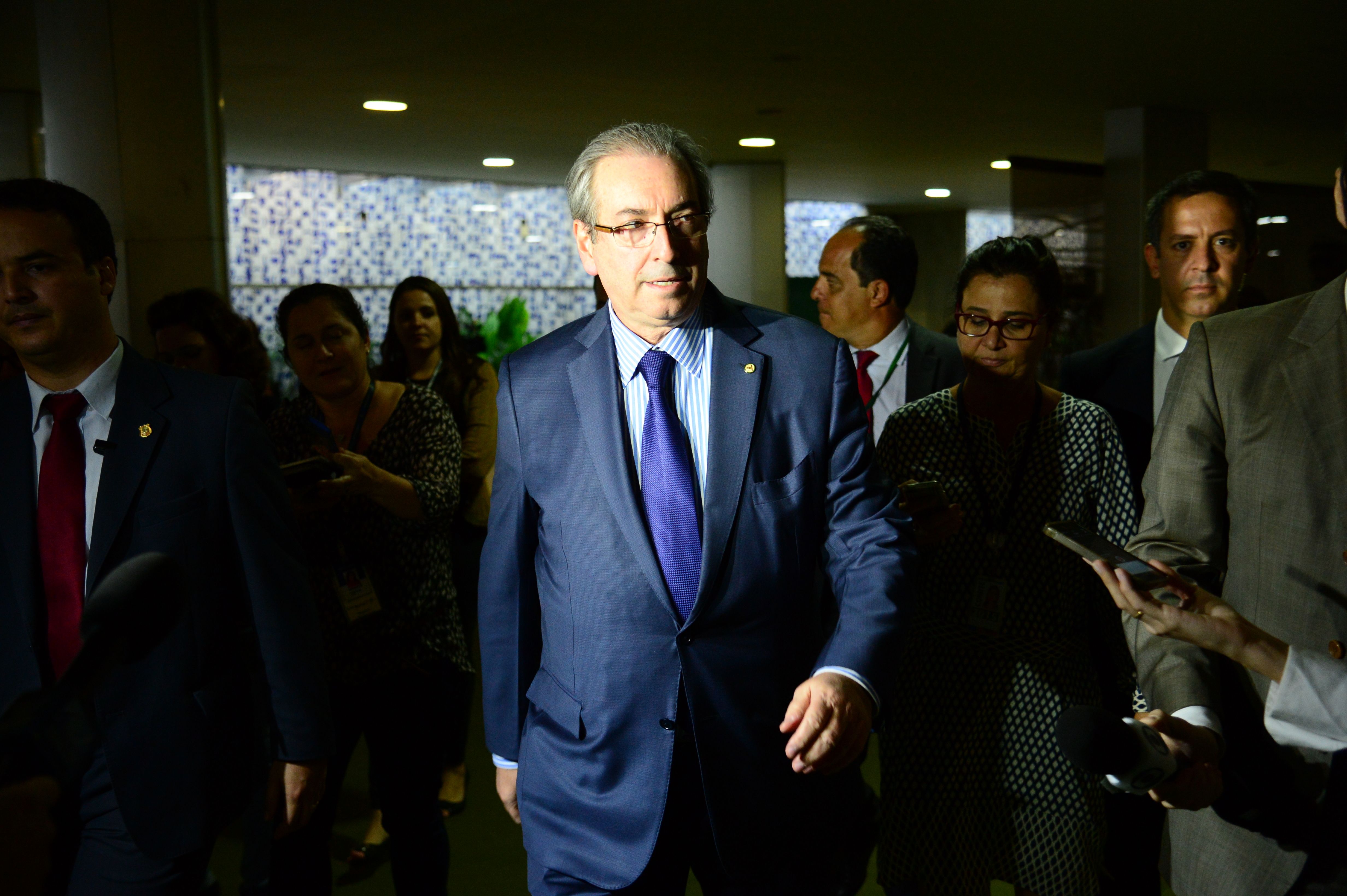 Eduardo Cunha, presidente da Câmara, se vê envolvido em nova polêmica. | Fabio Pozzebom/ Agência Brasil