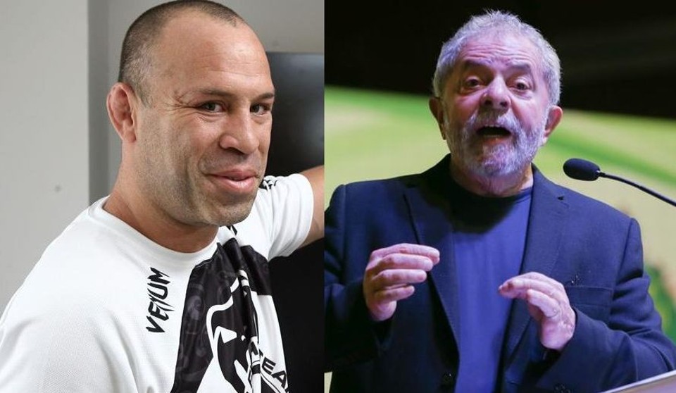 Lula aciona advogados para rebater acusações do lutador Wanderlei Silva Wanderlei Silva fez acusações contra Lula no Facebook. | Felipe Rosa - Gazeta do Povo/Lula Marques - Agência PT
