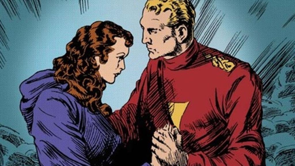 Detalhe da capa de “Flash Gordon no Planeta Mongo”. | Reprodução