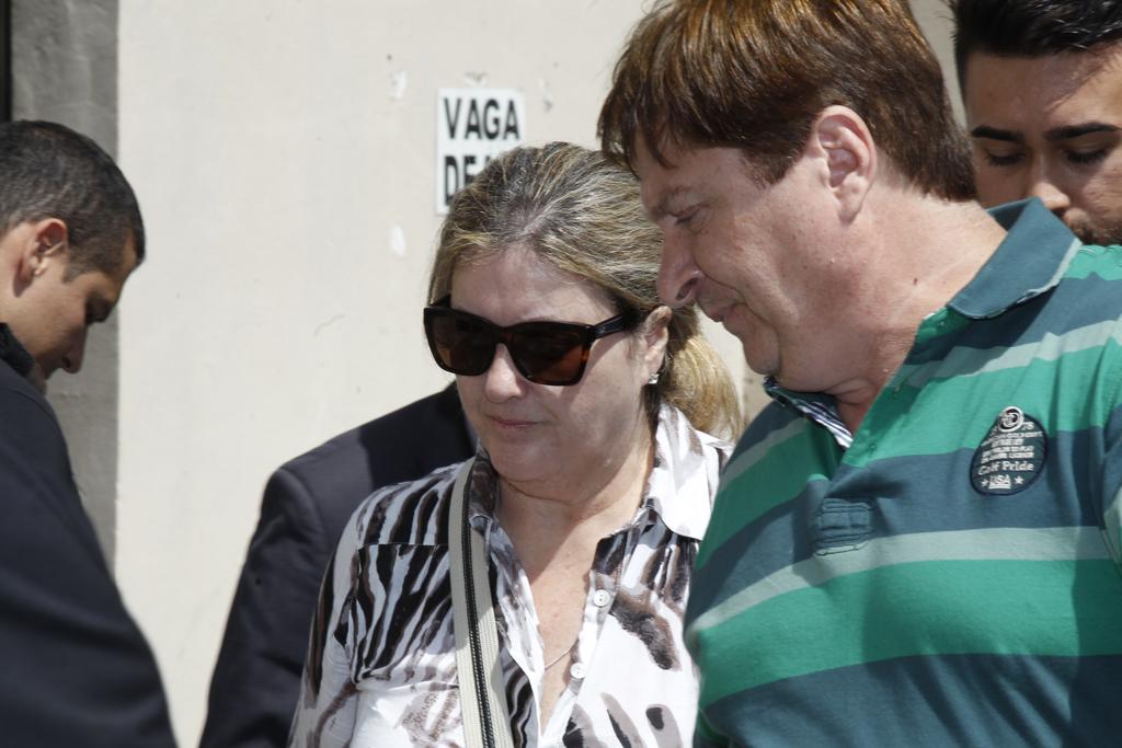 Lúcia Fontoura chega para depor na Delcon | Aniele Nascimento/Gazeta do Povo