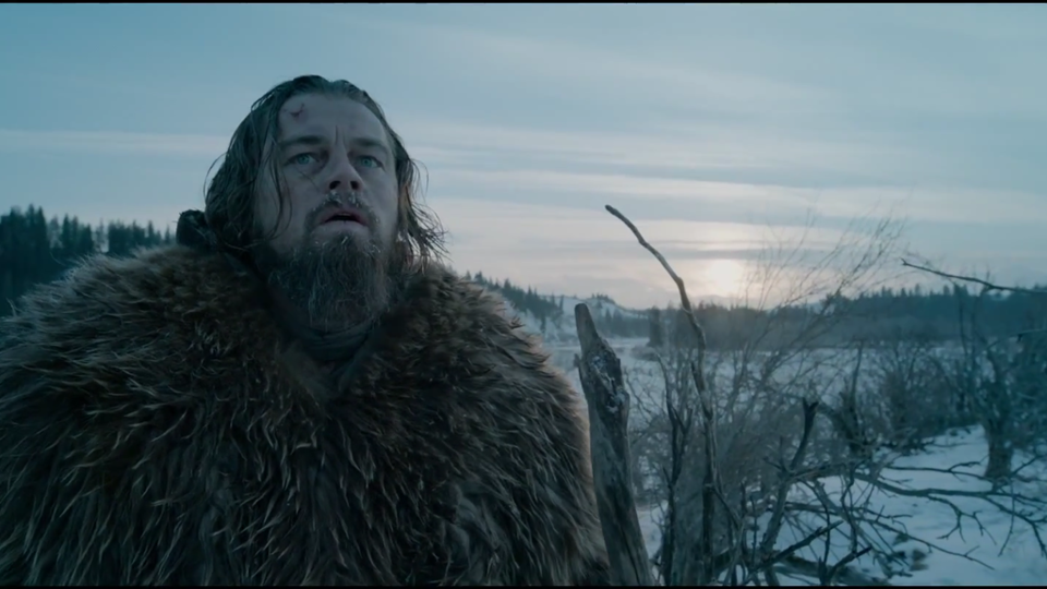 DiCaprio vive o papel do desbravador Hugh Glass, personagem histórico que viveu nos Estados Unidos entre o fim do século 18 e início do 19. | Divulgação