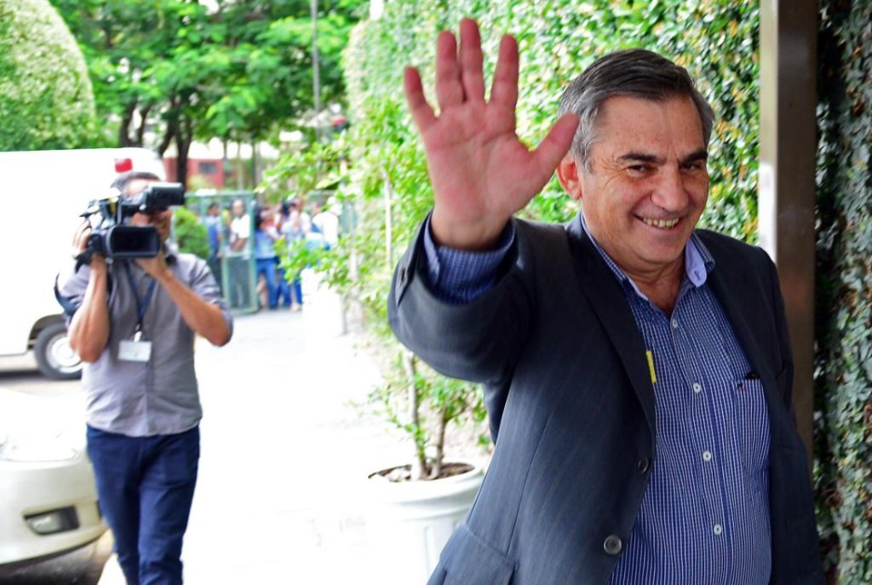 Ex-ministro de Lula, Gilberto Carvalho, prestou depoimento na Justiça Federal. | Marcello Casal Jr/Agência Brasil