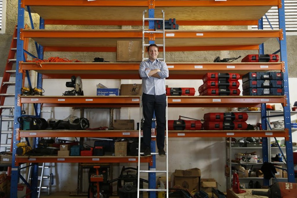 Bruno da Silva, sócio diretor da Rent It: negócio surgiu inicialmente para atender demanda interna | Henry Milleo/Gazeta do Povo