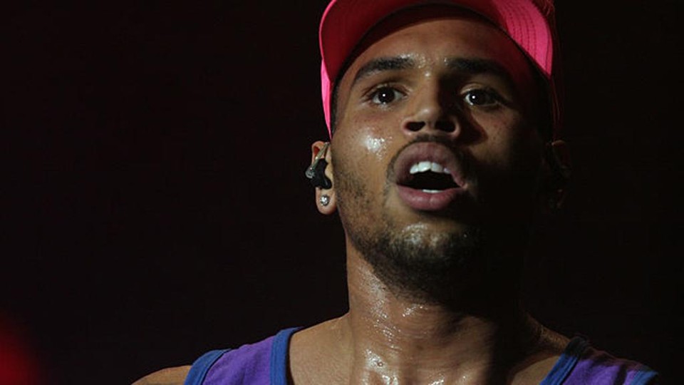 Chris Brown durante o festival Nupafest 2012, em Sydney, na Austrália. | Eva Rinaldi/Wikimedia Commons