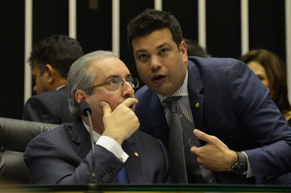 Cunha e Picciani: dois peemedebistas em lados opostos. | Antonio Cruz/ Agência Brasil/Fotos Públicas
