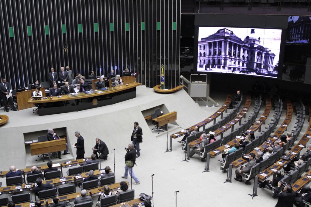 Plenário da Câmara: mudanças nas bancadas. | Wenderson Araujo/ Gazeta do Povo