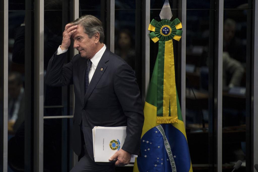 O senador e ex-presidente da República é investigado pela Operação Lava Jato. | Marcelo Camargo/Agência Brasil