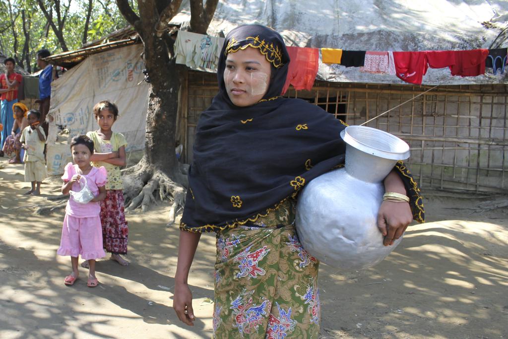 Jano Begum está em um campo de concentração em Mianmar e encara uma dura realidade de fome e más condições de vida | NICHOLAS KRISTOF/NYT