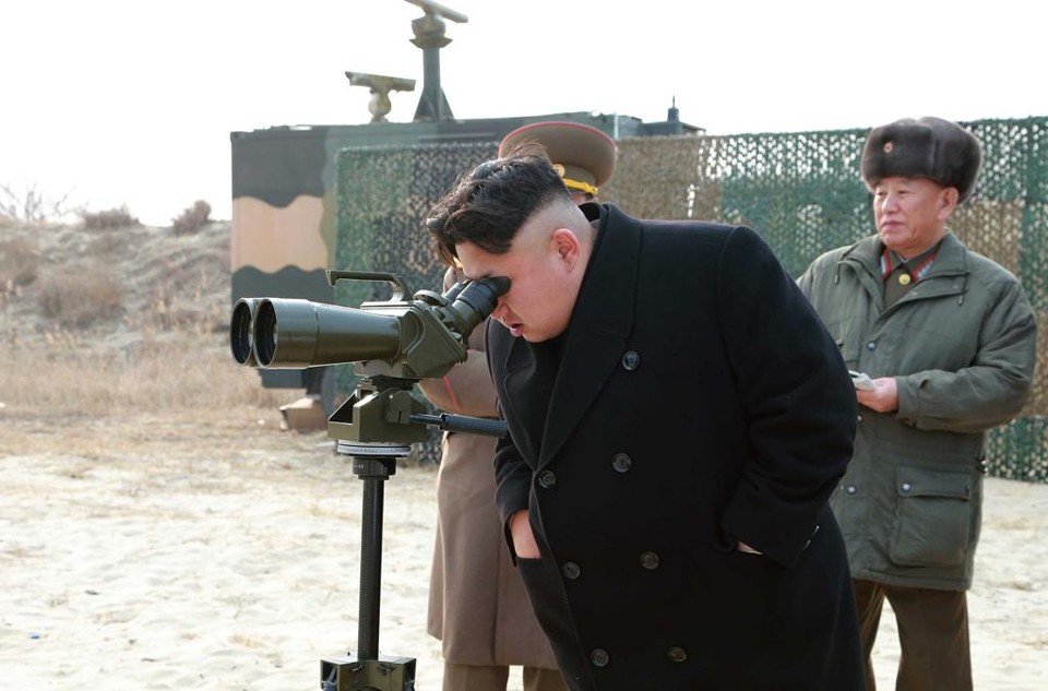 | KCNA VIA KNS/AFP