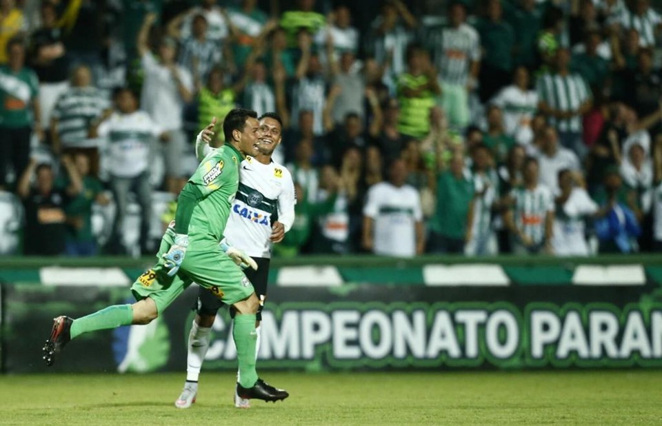Wilson: de vilão a herói na partida. | Hugo Harada/Gazeta do Povo