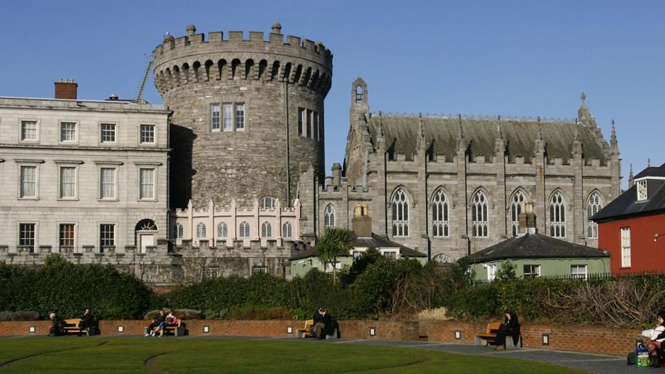 Vista do Castelo de Dublin: Irlanda tem a legislação menos complexa para empresas. | aa/PETER MUHLY