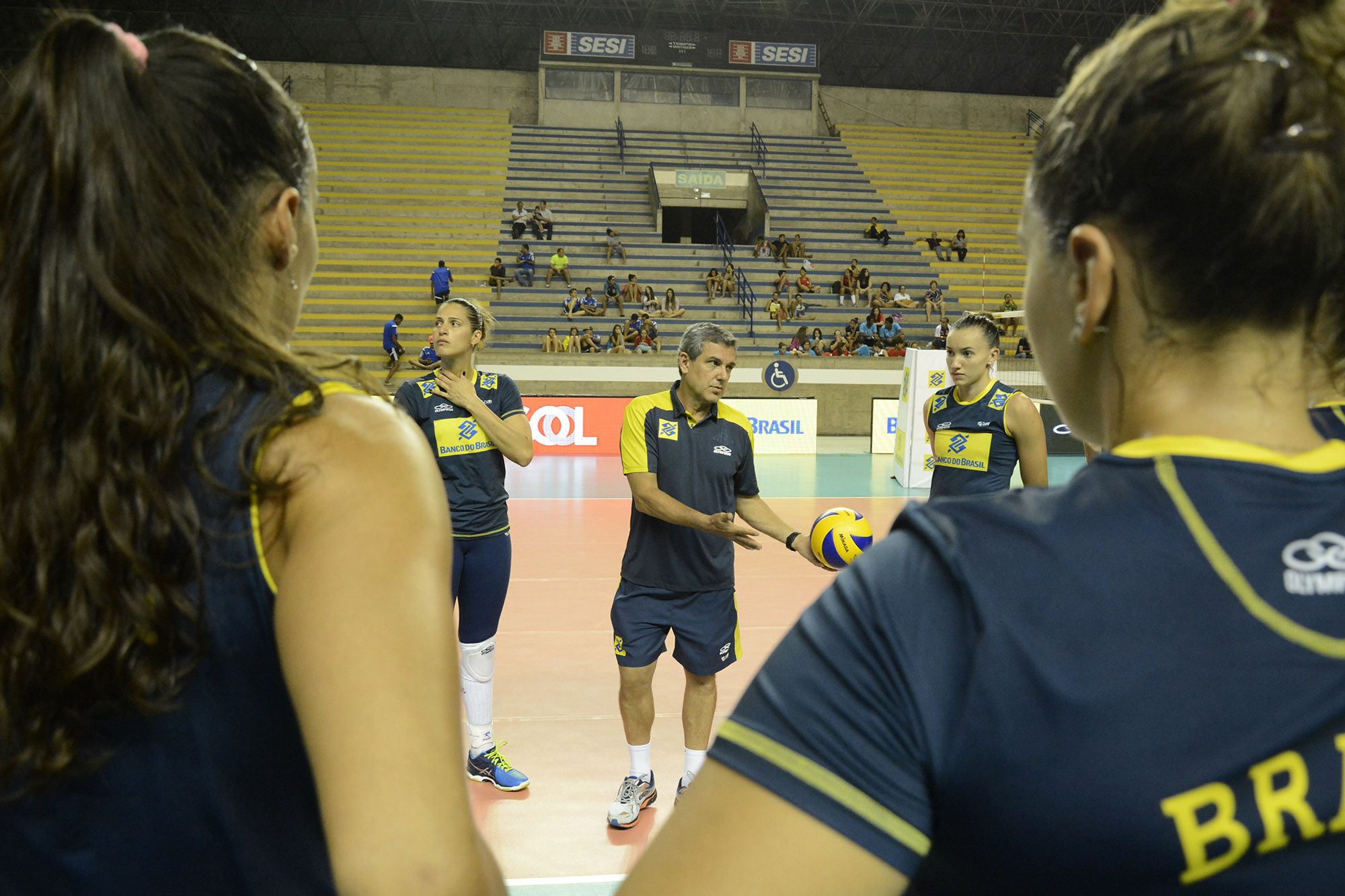 Parte da preparação da equipe de José Roberto Guimarães para os Jogos será em São José dos Pinhais. | Alexandre Arruda/CBV