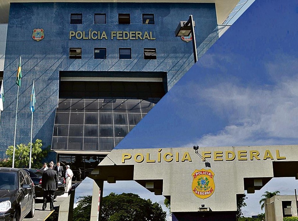 Sedes da Polícia Federal em Curitiba e em Brasília. | /
