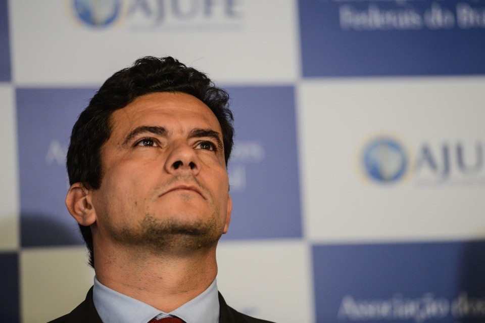Juiz federal Sergio Moro: apresentação das alegações finais na ação contra os executivos da empresa. | Fabio Rodrigues Pozzebom/Agênci