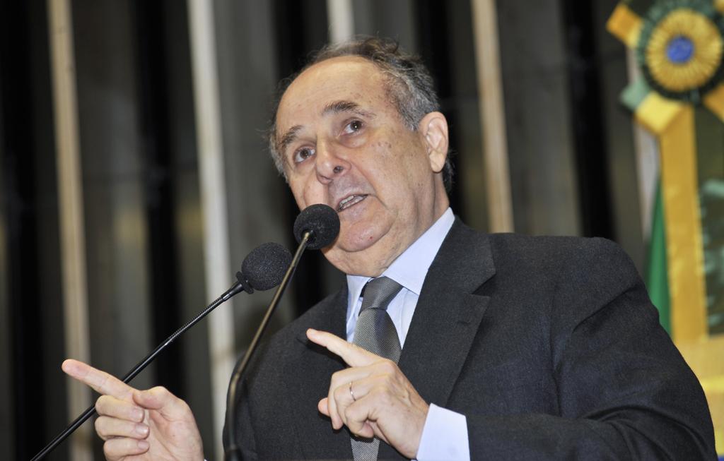 Senador  e ex-ministro, Cristovam Buarque já concorreu à presidência da República pelo PDT. | José Cruz