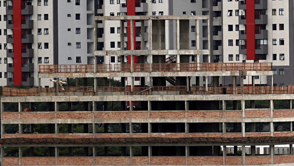Demanda de novos contratos com o governo federal caiu, aumentando a taxa de ociosidade do setor. | Albari Rosa
/gazeta do povo