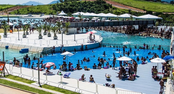 Circuito de canoagem slalom no Complexo de Deodoro, aberto para o lazer da população. | Renato Sette CamaraPrefeitura Rio