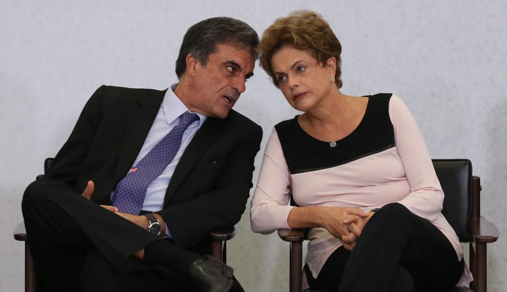 Cardozo com a presidente Dilma. | LULA MARQUES/Agência PT