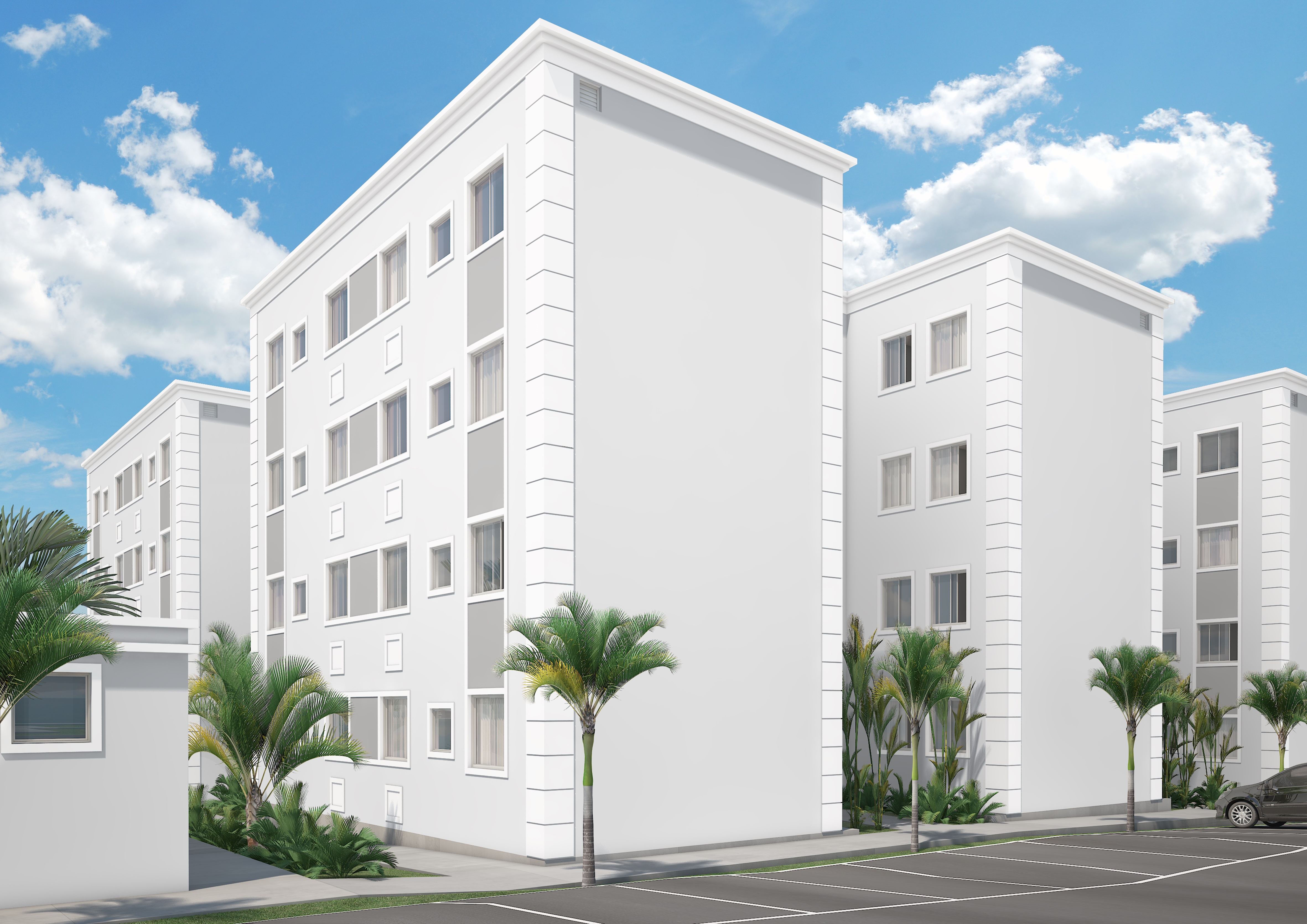 Projeto da MRV tem 160 apartamentos e será entregue em 2017. | Divulgação