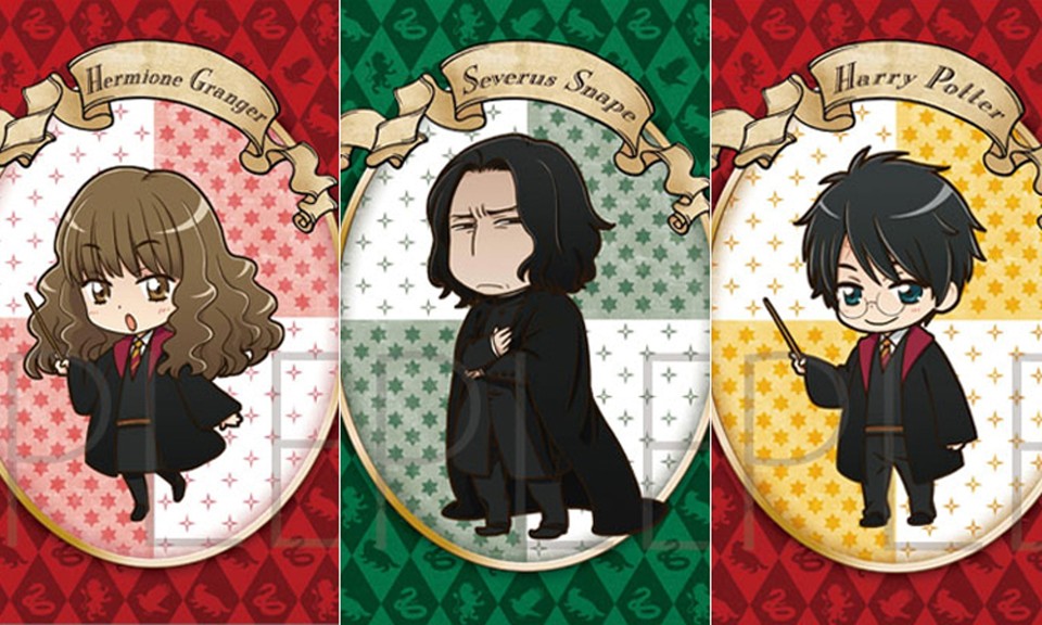 Personagens da série “Harry Potter” na versão japonesa | Divulgação/