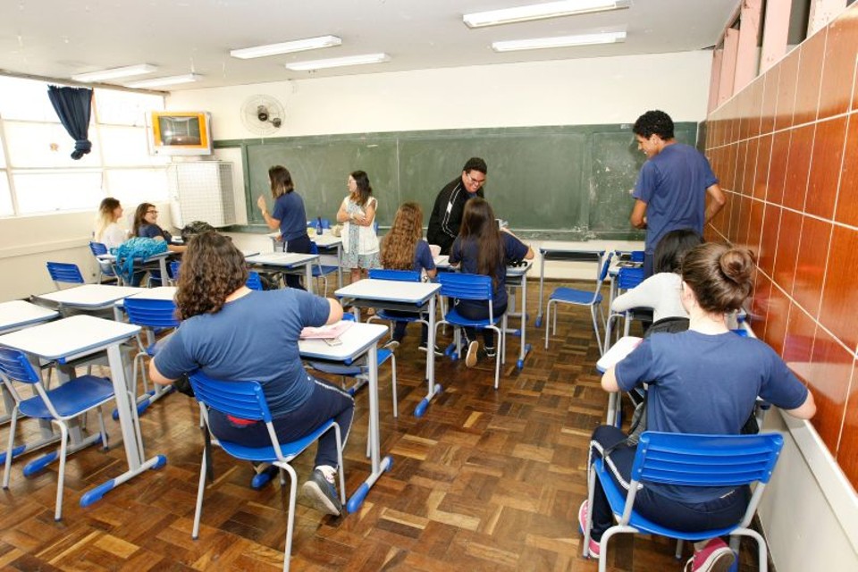 Volta às aulas no Instituto de Educação do Paraná | Divulgação/AEN