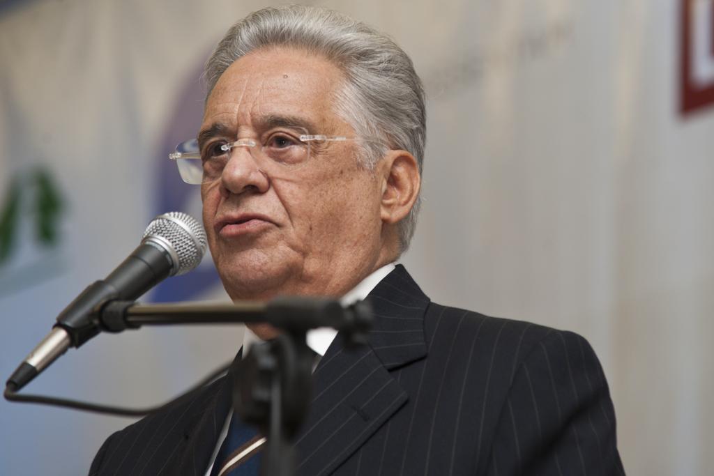Ex-presidente Fernando Henrique Cardoso divulgou nota à imprensa para explicar denúncias de Mirian Dutra. | Marcelo Andrade/Gazeta do Povo