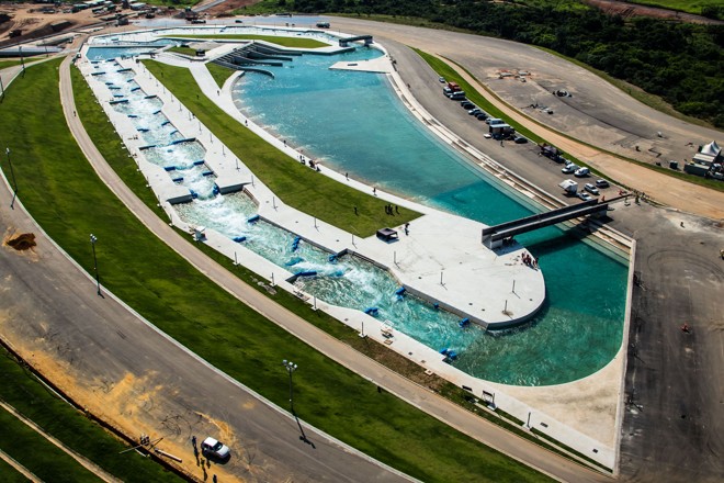 Circuito de canoagem slalom no Complexo de Deodoro. | Renato Sette CamaraPrefeitura Rio