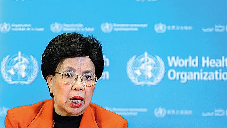 Margaret Chan, diretora da OMS, declarou ontem que faltariam evidências para um alerta centrado apenas no zika. | Fabrice Cofrini/AFP