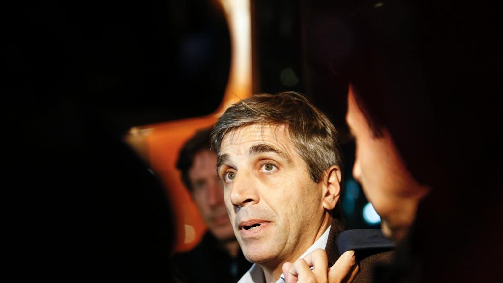 Luis Caputo, o negociador argentino. | KENA BETANCUR/AFP