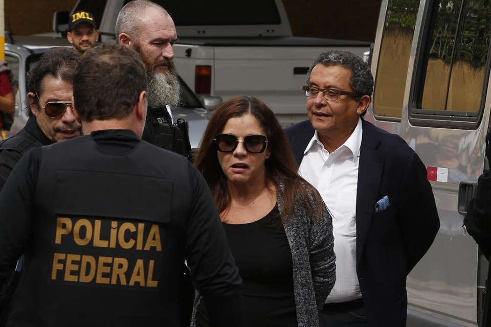 Mônica Moura e João Santana estão presos em Curitiba desde terça-feira (23). | Henry Milleo/Gazeta