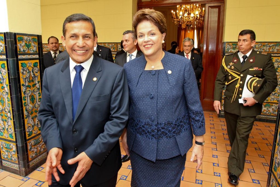 Humala e Dilma em foto de 2011. | ROBERTO STUCKERT FILHO/ROBERTO STUCKERT FILHO