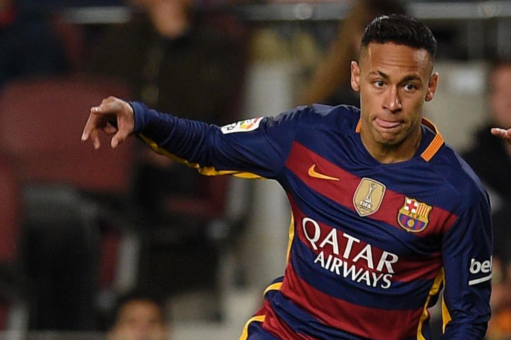 Neymar é suspeito de sonegar R$ 63,6 milhões referentes a direitos de imagem. | LLUIS GENE/AFP