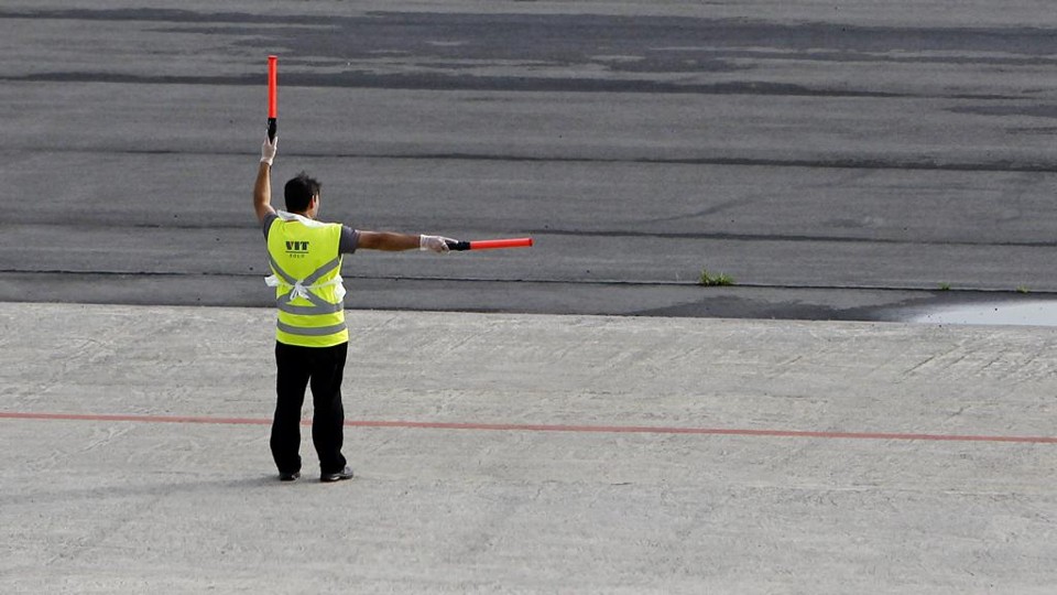 Protesto no dia 3 de fevereiro paralisou por duas horas os principais aeroportos do país. | Antônio More
/Gazeta do Povo