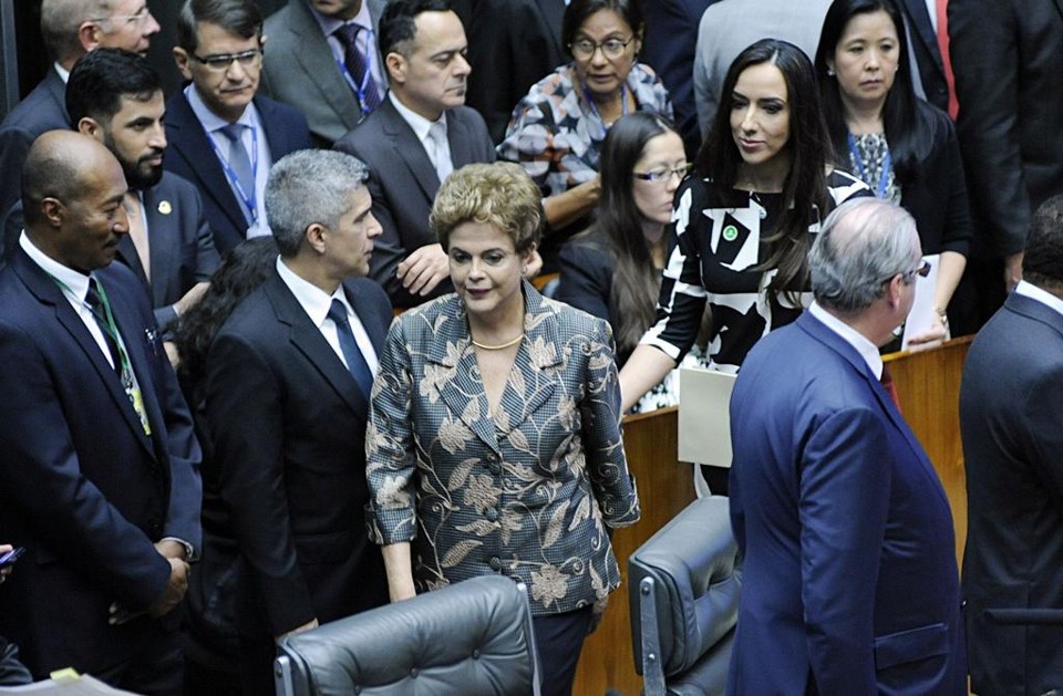 Presidente Dilma Rousseff discursou na abertura dos trabalhos do Congresso Nacional. | Lucio Bernardo Jr./Câmara dos Deputados