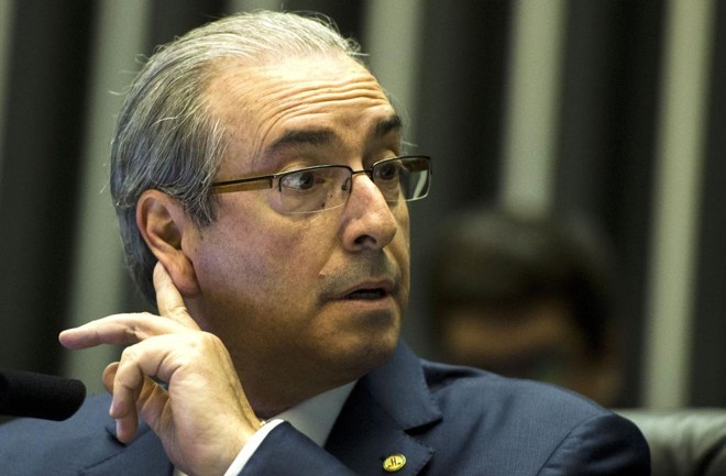 Eduardo Cunha colocou sua “tropa de choque” para atrapalhar o andamento de representação contra ele. | Marcelo Camargo/Agência Brasil