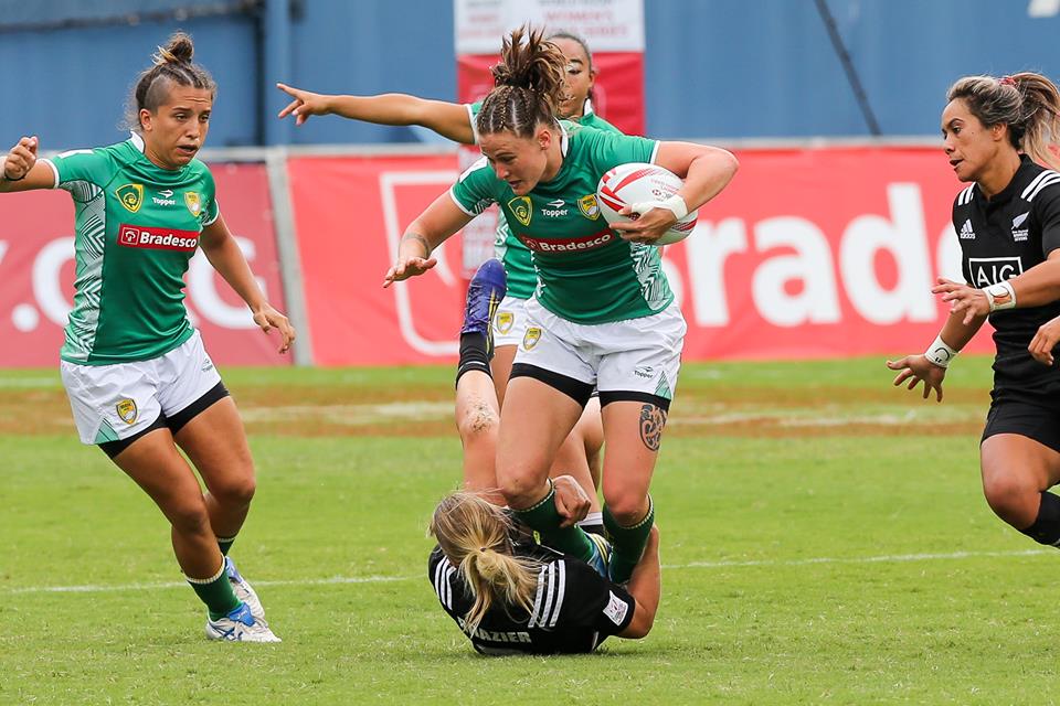 Brasil perdeu por 41 a 0 para a Nova Zelândia. | Super Desafio de Rugby 7s/
