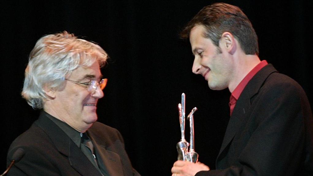 Andrzej Zulawski no Festival de Biarritz em 2002 | Daniel Velez/AFP