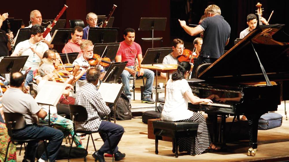 Ensaio da Orquestra Sinfônica do Paraná | Aniele Nascimento/Gazeta do Povo