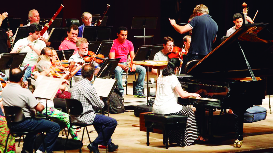 Ensaio da Orquestra Sinfônica do Paraná | Aniele Nascimento/Gazeta do Povo