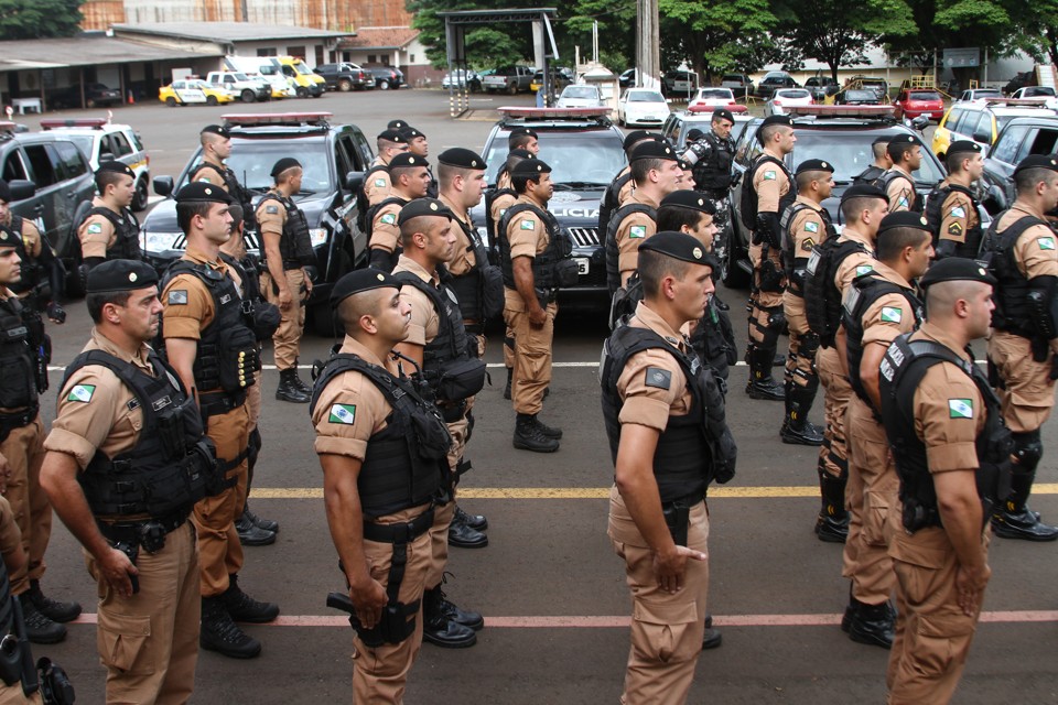 Operação da Policia Militar em Londrina | Roberto Custodio/Gazeta do Povo/Arquivo