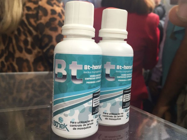 A ministra argumentou ainda que a diferença do larvicida biológico para o químico é que a praga cria resistência ao químico. | /