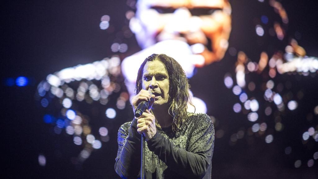 Ozzy Osbourne no show que fez em Curitiba em abril de 2015 | Marcelo Andrade/Gazeta do Povo