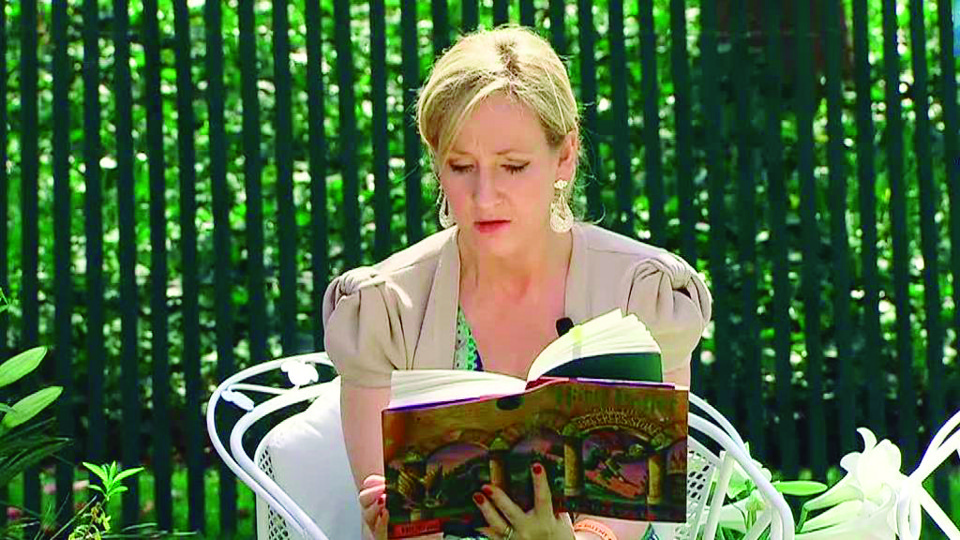 J.K. Rowling, escritora da série “Harry Potter” | Wikimedia Commons/