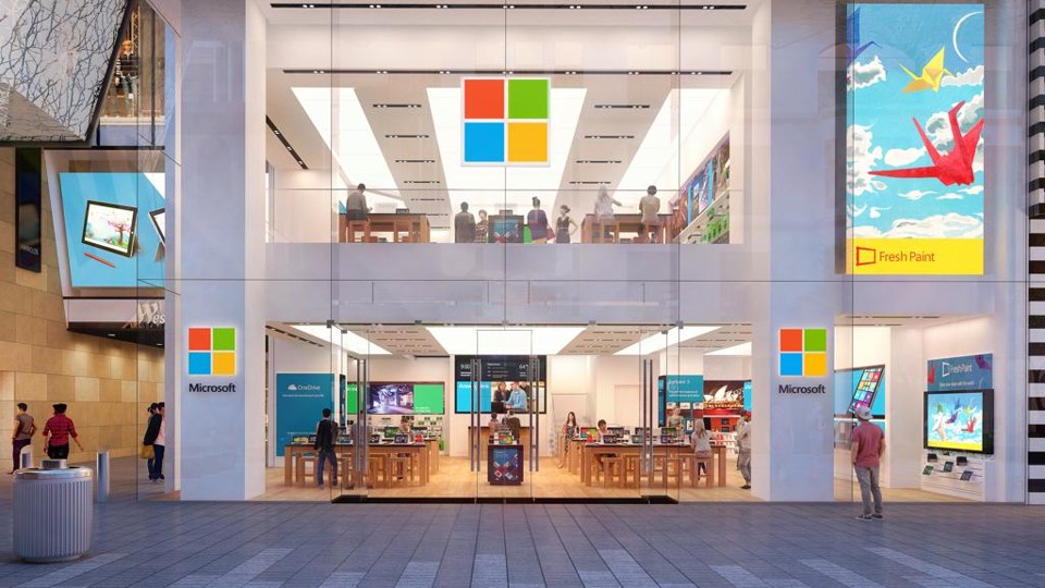 Microsoft faz aquisição para avançar na corrida da inteligência artificial Loja da Microsoft em Syndney, na Austrália. | /Divulgação