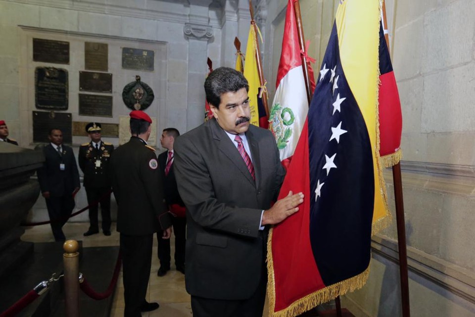Presidente venezuelano, Nicolas Maduro, enfrenta crise inflacionária no país. | Foto: Mauricio Muñoz / Presidencia de la República/Fotos Públicas